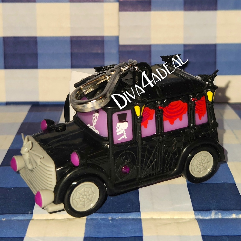 Bath & Body Works Halloween SOUND MAKING HEARSE Pocketbac Holder 2024